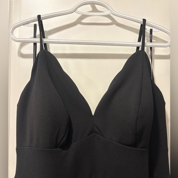 Black Hi-Lo 1X Dress - Picture 3 of 11